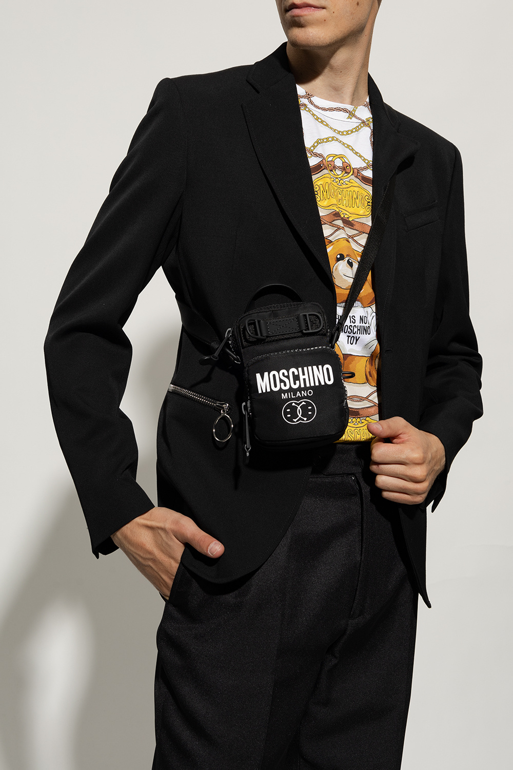 Black Moschino x Smiley® Moschino - SchaferandweinerShops